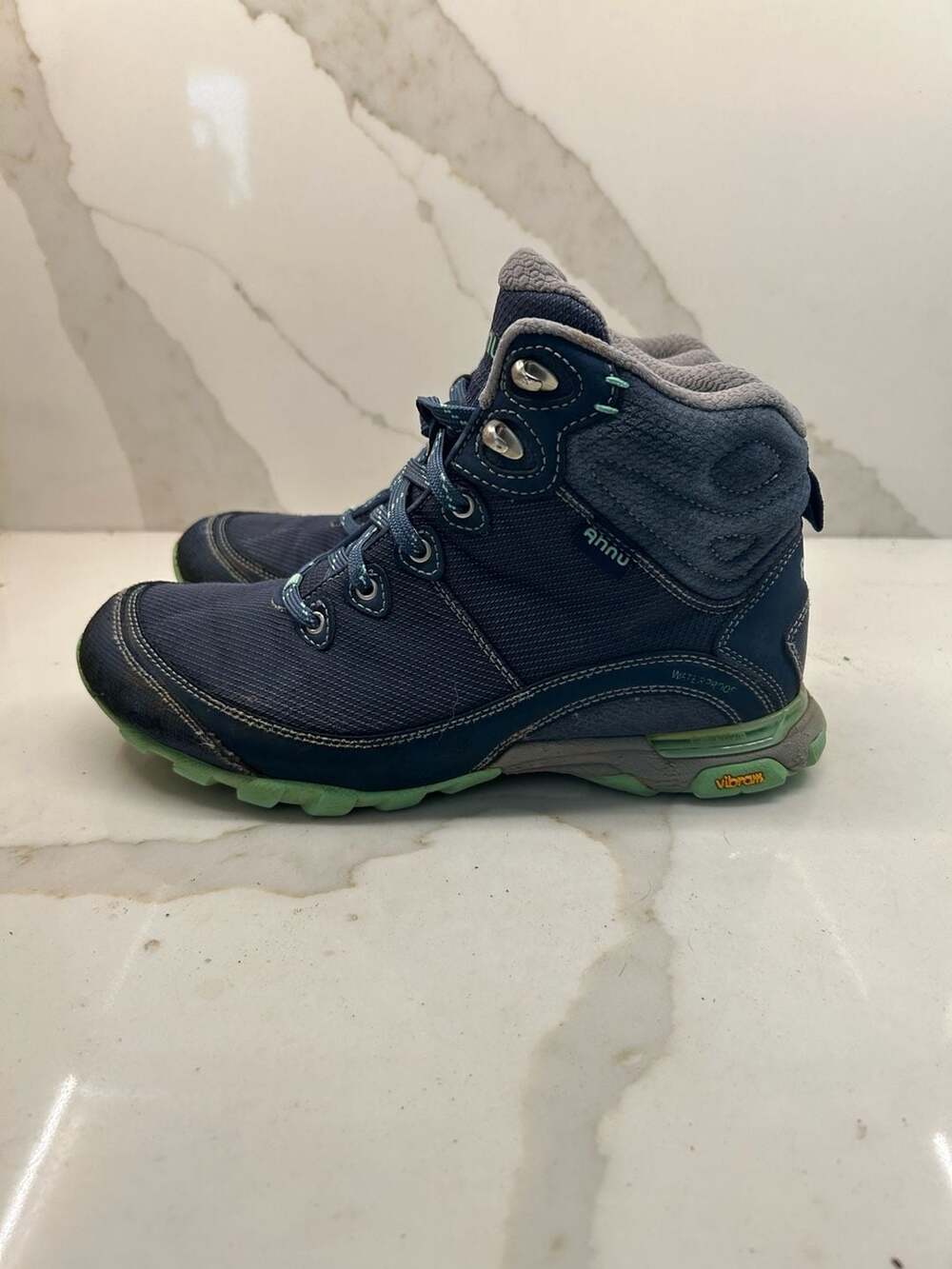 Ahnu Sugarpine II WP Boot Ripstop Insignia Blue Women's Hiking Boots (Size: 8)